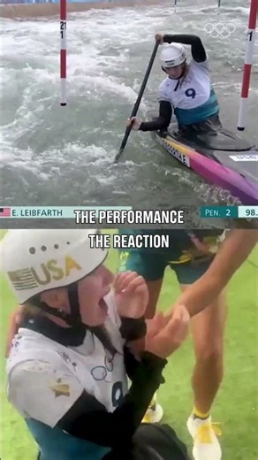 POV: You just won your first Olympic medal. 🥉📹: @evykayak #Olympics