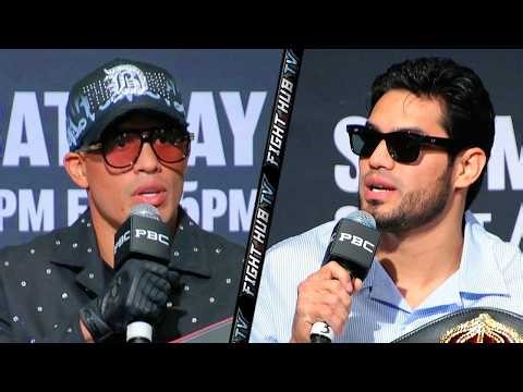 David Benavidez vs Zurdo Ramirez FULL Final Press Conference & Face Off