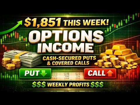 Weekly Options Income Update | Covered Calls & Cash-Secured Puts
