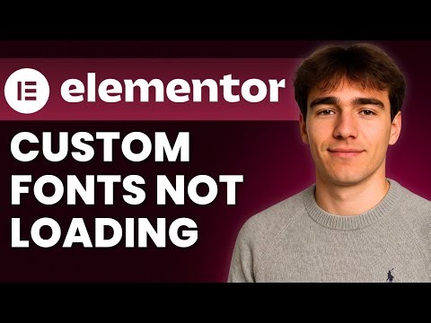 How To Fix Custom Fonts Not Loading On Front End In Elementor WordPress (Tutorial 2025)