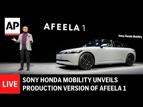 CES 2026 LIVE: Sony Honda Mobility unveils production version of AFEELA 1