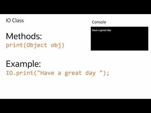 Java Console Input & Output Explained (Using the IO Class)