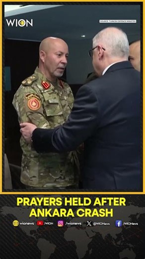 Turkey Plane Crash: Turkey Mourns Jet Crash, Libyan Military Delegation Among Victims | WION