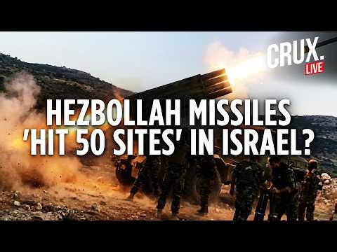 IRAN WAR LIVE | Hezbollah Launches Missile Barrage At Israel, Sirens Go Off At '50 Sites' In Galilee