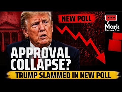 Trump Poll Pain Mounts, Pulling GOP Over Cliff 4/24/26