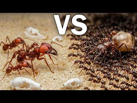 Ant Colony for 1000 Days: The Vegetarian vs Army Ant War | Inside The Wild