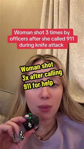 Woman shot 3 times after calling 911 for help