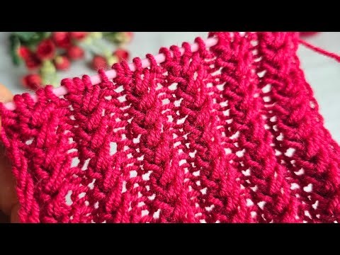 Easy Crochet Vest Tutorial: A very easy two-needle crochet pattern for beginners. #crochet #knitting