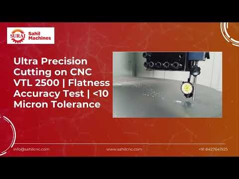 CNC VTL 2500 | Ultra-Precision Vertical Turning Lathe | 10 Micron Flatness Accuracy | Sahil Machines
