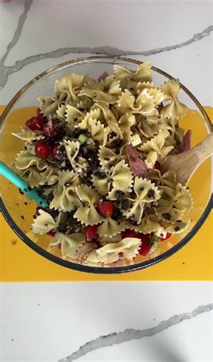 This Flavorful Pasta Salad Comes Together in Minutes