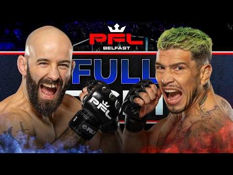 INSANE Catchweight Bout!! | Pedro Carvalho v Sergio Cossio | Full Fight | PFL Belfast