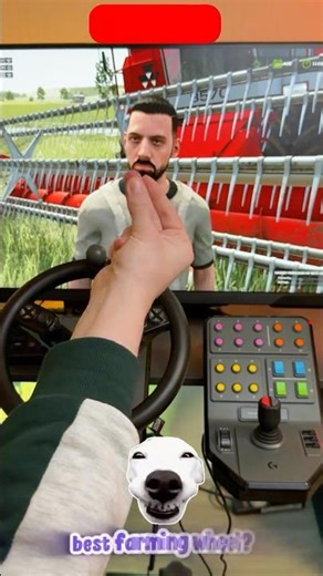 Best farming wheel??? #logitech #fs22 #fs25 #farmingsimulator #logitechheavy #steeringwheel #gaming