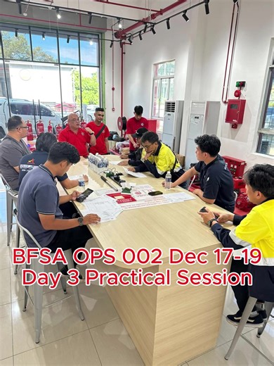 Praktikal Keselamatan Kebakaran: Pengalaman Hidup