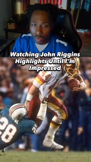 Chance Brown on Instagram: "Watching John Riggins Highlights Until I’m Impressed!🔥🏈 - - - #nfl #reels #football #johnriggins #explore"