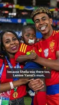 How did Messi end up in a photo bathing baby Yamal? - BBC Africa