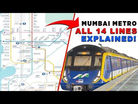 Mumbai Metro All Lines In Detail! Mumbai Metro Entire Network UPDATE 2026