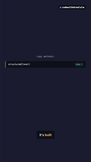Get it wrong with shallow copies, and you'll chase bugs for hours! Let's explore deep vs shallow ...
