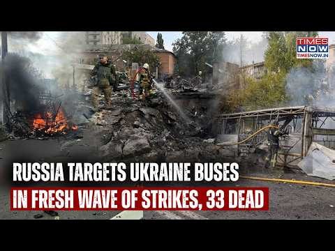 Russia Targets Ukraine Buses In Fresh Wave Of Attacks| 33 Killed In Kramatorsk Amid Intense Fight