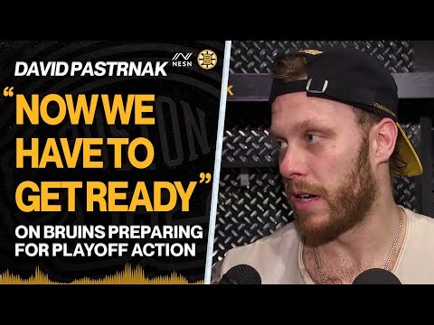 David Pastrnak on Achieving 100 Point Season, Bruins Playoff Expectations