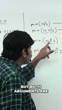 Python Floor Division: Integer Results Explained Simply! #shorts