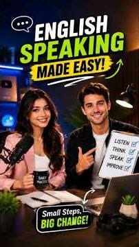 English Speaking Made Easy | Daily Practice for Fluent English #shorts