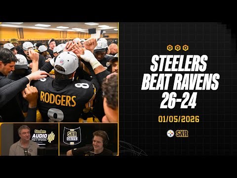 Steelers Beat Ravens 26-24 | SNR Drive (Jan.5) | Pittsburgh Steelers