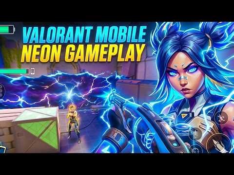 Valorant Mobile Gameplay ACE Clutches (Neon)