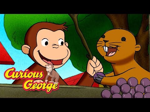 Friends From Underground! 🐵 Curious George 🐵 Kids Cartoon 🐵 Kids Movies