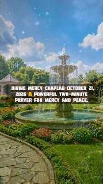 Divine Mercy Chaplet Today 🙏 October 21, 2026 | Powerful Prayer | Jesus, I Trust in You