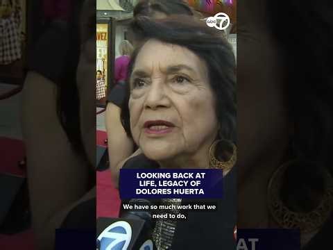 Dolores Huerta: A look back at pioneering labor leader's life and legacy