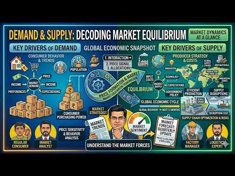 Demand, Supply & Price: The Foundation of Economics | Full Course for All Exams