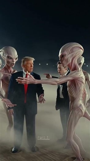 “Breaking: Elon Musk & Trump Argue with Aliens Over Earth’s Future 🌍👽” #viralvideo #ai