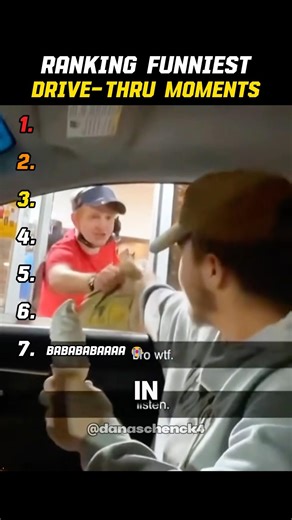 Ranking Funniest Drive-Thru Moments 🤣 #ranking #memes #funny #tiktok