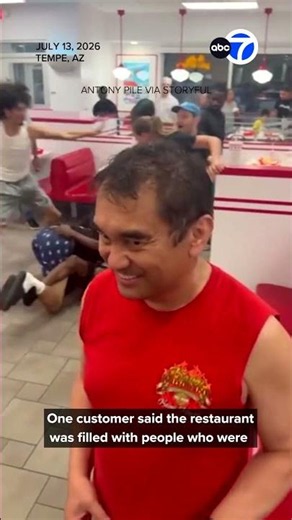 Brawl breaks out inside In-N-Out Burger
