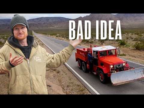 I Bought a Military Firetruck and Tried to Drive It 215 Miles Home