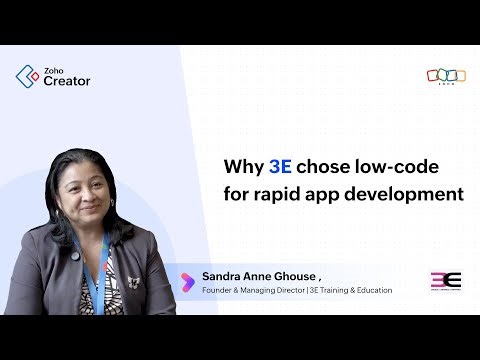 Why 3E chose low-code for rapid app development