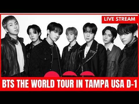 [LIVE]🔴 BTS FULL CONCERT | BTS WORLD TOUR 'ARIRANG' Tampa EE.UU - Day 1🔴EN VIVO