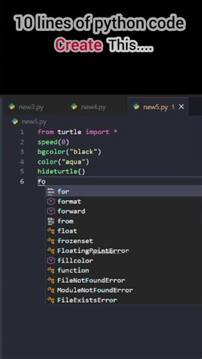 Make AMAZING Art with Just 10 Lines of Code!