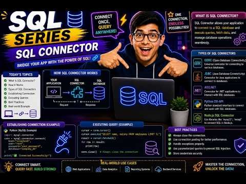 Database Connection Using MySQL Connector | Python 🔥