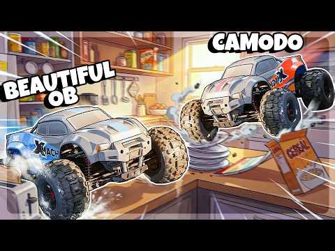 Surviving a GIANT House as TINY RC Cars!