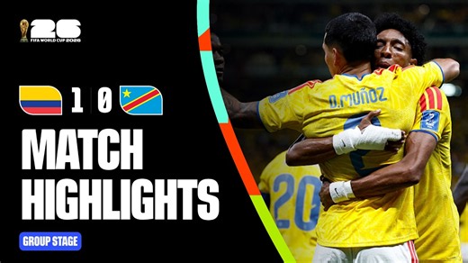 Highlights | Colombia 1-0 Congo DR | FIFA World Cup 2026™