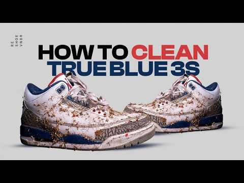 The BEST Method for Cleaning Your Dirty Jordan 3's