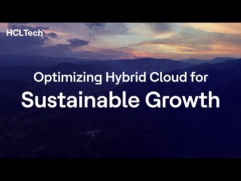 Hybrid Cloud Sustainability Services by HCLTech