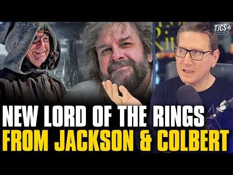 Stephen Colbert Teaming With Peter Jackson For New Lord Of The Rings Film