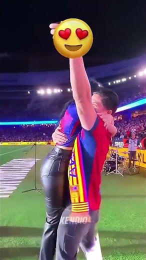 Did he really propose on the pitch? 🤯⚽️ #football #proposal #shocking