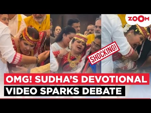 Sudha Chandran gets OVERPOWERED in emotions during Mata Ki Chowki; Viral video sparks DEBATE!