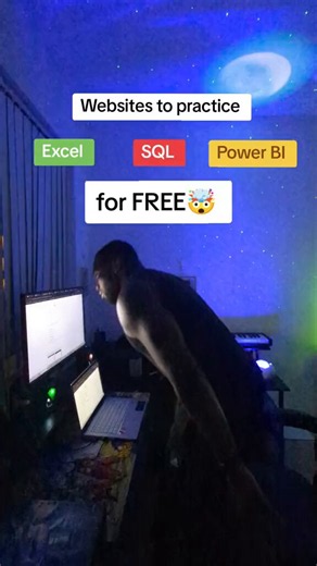 Websites to practice Excel, SQL and Power BI for FREE https://t.co/QKljgNqlMP
