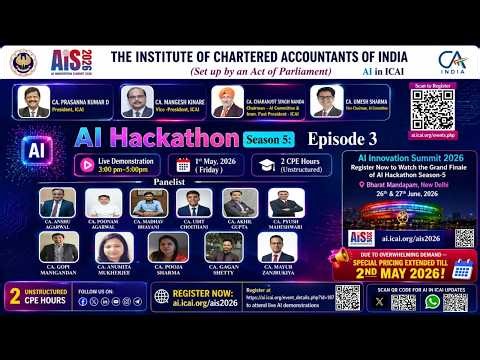 AI Hackathon Season 5 Episode 3: Live Demonstration on AI use cases