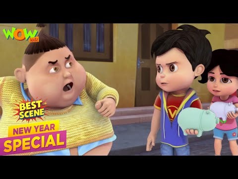 Vir The Robot Boy : Vir Aur Gintu ka Gussa | Best Scenes Compilation | Wow Kidz