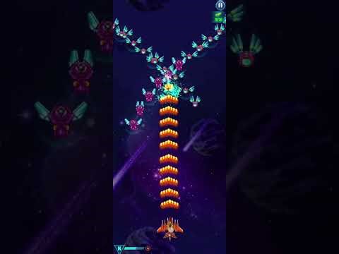 Galaxy Attack Alien Shooter - Game - Medium Levels 56 To 59 With Boss - Full Gameplay ✅